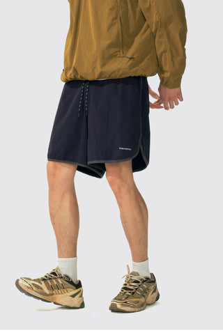 [Monterest] Quick-Dry Contrast Trim Surf Shorts