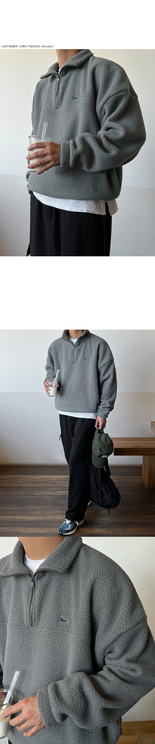 Daily Firm Fur-Lined Cargo Wide Pants