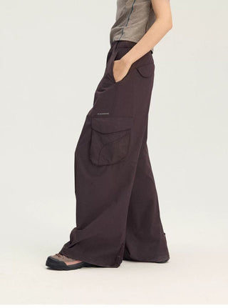 [Monterest] Water-Resistant Wide Leg Work Pants
