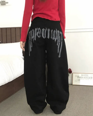 PRINT BALLOON  PANTS