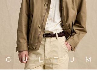 [CULTUM] Cotton Ivy Collar Sailing Jacket
