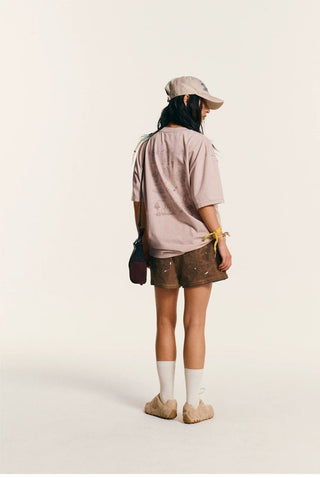 [Monterest] Mushroom Jazz Print Relaxed Tee
