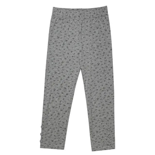 [3 colors] Flower Midi Leggings