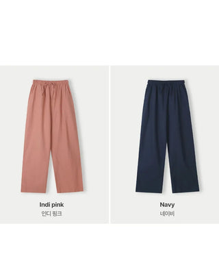 Wood Linen Wide Pants - 6 Colors