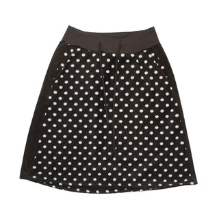 (3 colors) Polka dot fleece skirt