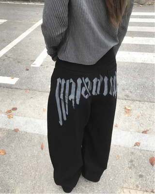 PRINT BALLOON  PANTS