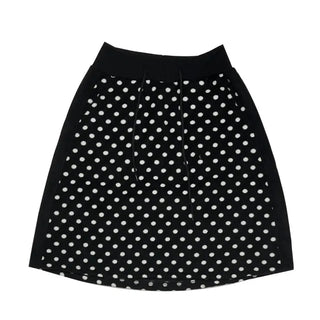 (3 colors) Polka dot fleece skirt