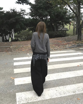 PRINT BALLOON  PANTS