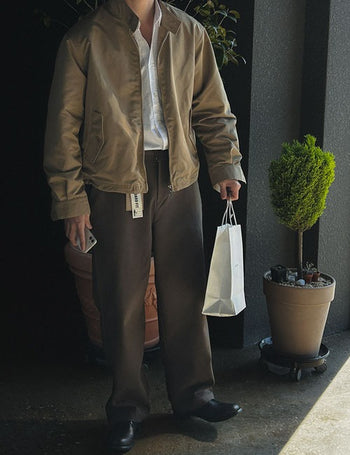 [Feature] Harrington Cotton Jacket (2 colors)