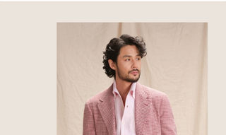 [CULTUM] Houndstooth Suit Jacket