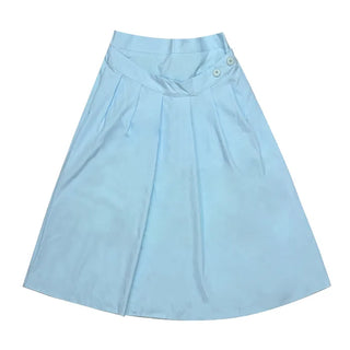 [3 colors] Pleated skirt pants