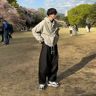 Nylon windbreaker
