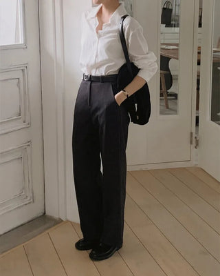 (basic/long) Straight slacks - 4 sizes