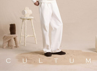 [CULTUM] Heavyweight Half-Zip Polo Collar Sweatshirt