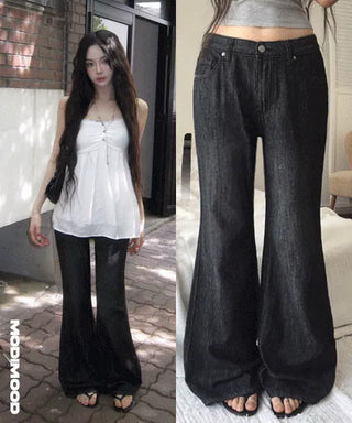 Custom Made Series / Summer Flared Long Pants - 4 Colors
