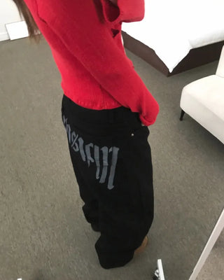 PRINT BALLOON  PANTS
