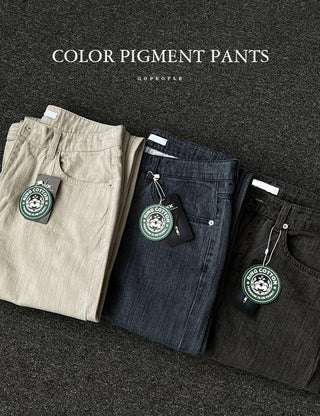 Pigment slub pants (no.528)