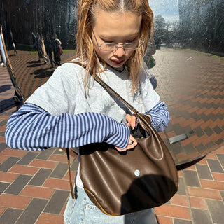 Vintage belt shoulder bag