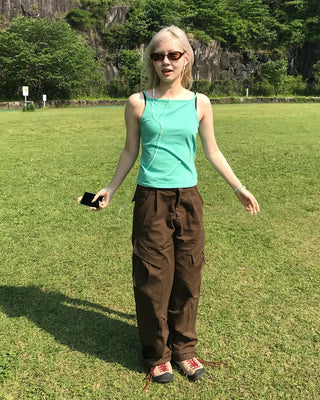 Vintage wide cargo pants