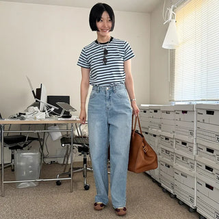 Basic striped T-shirt
