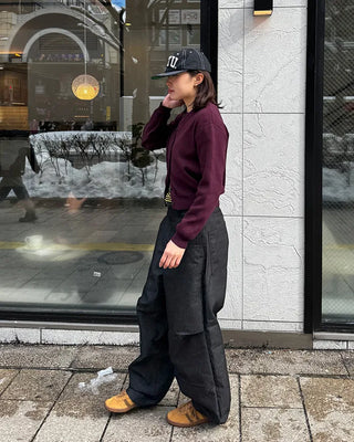 (Unisex) Herringbone Balloon Pants