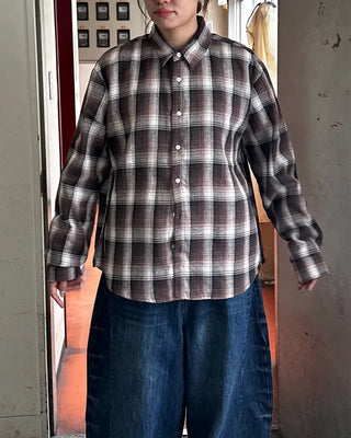 (Unisex) Modern Check Shirt