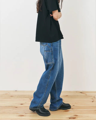 [3rd Re-release] (ORIGINAL) Authentic Carpenter Denim Pants (medium blue)