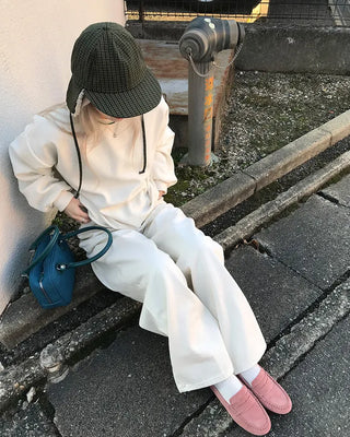 Suede loafers