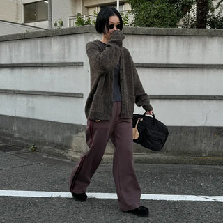 Wool Rouge Fit Cardigan