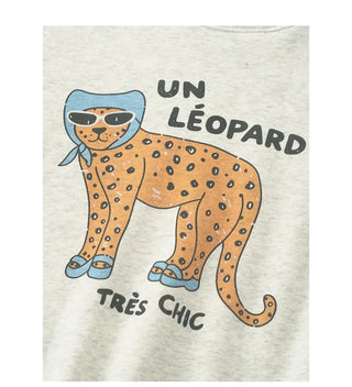 Leopard print sweatshirt