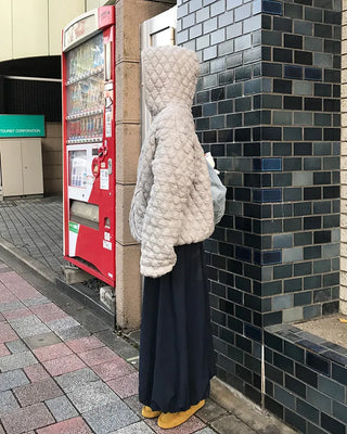 Quilted Hooded Blouson