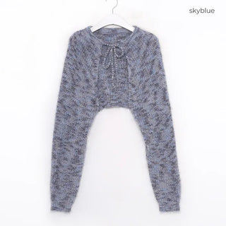 Mixed Bolero Cardigan