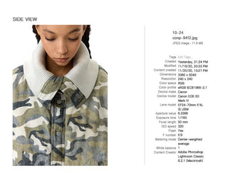 CONP White Noise Camouflage Jacket