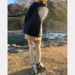 Basic knee-high socks