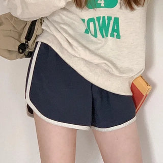 Linen sporty shorts