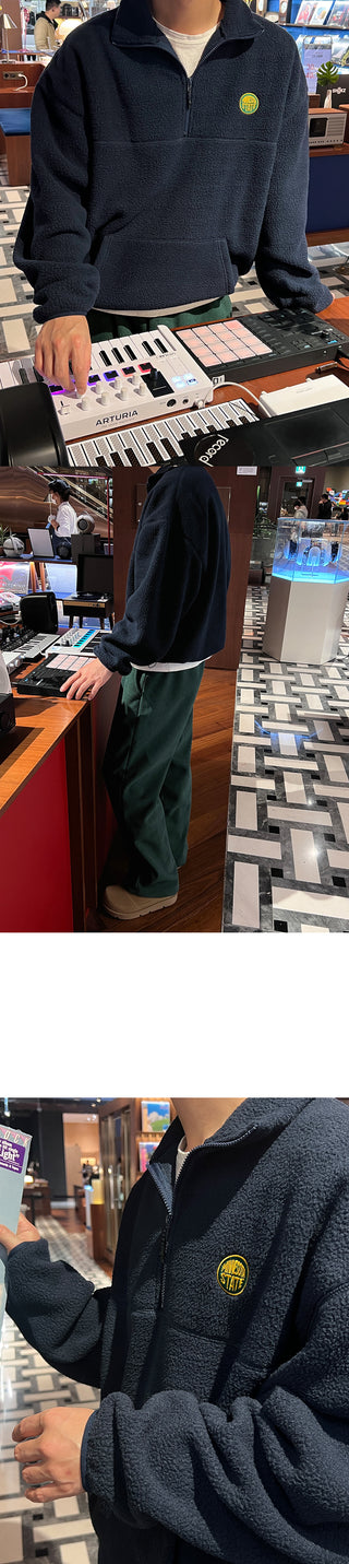 Steady Fleece-Lined Corduroy Wide Pants