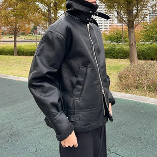 Sheepskin jacket