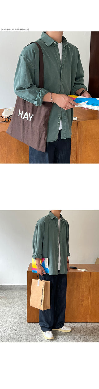 Karen Pigment Oversized Shirt