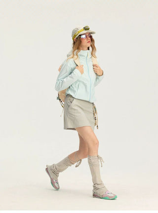 [Monterest] Lyocell Wool Blend Lace-Up Leg Warmers