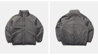 [Monterest] Water-Resistant Stand Collar Padded Jacket