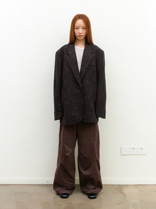 [NeverSeez] Distressed Tailored Blazer