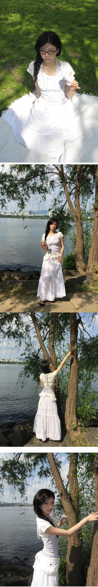 Suzy Long Cancan Maxi Skirt - 2 Colors
