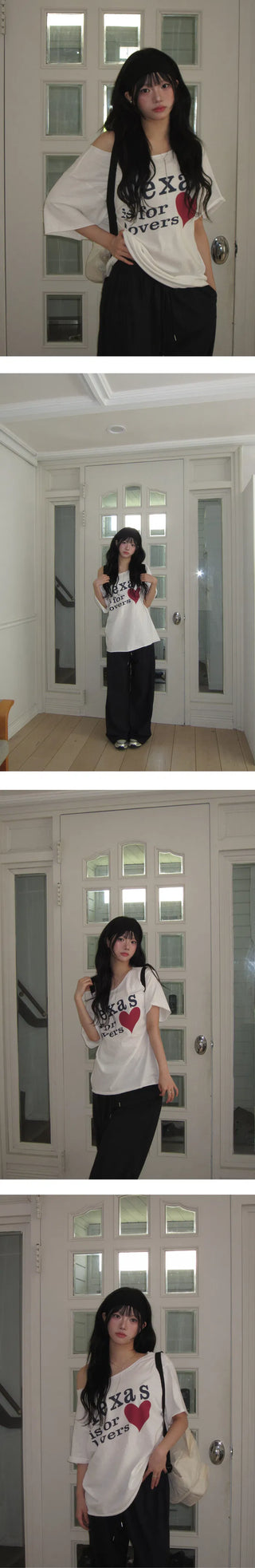 Wide long nylon pants with all the accessories - 3 colors