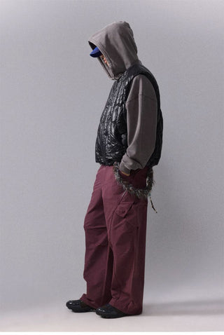 [Monterest] Irregular Quilted Down Vest