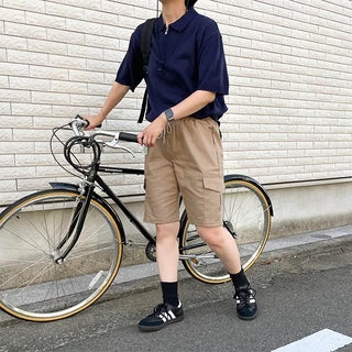 cool basic zip-up knit
