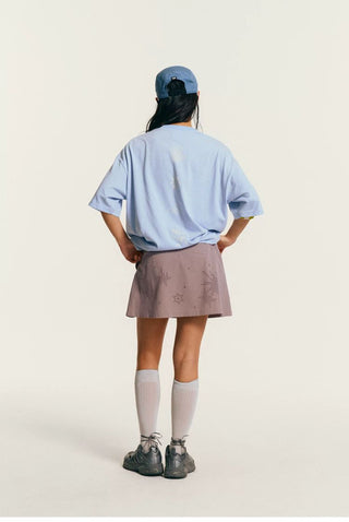 [Monterest] Quick-Dry Outdoor Skort with Totem Print