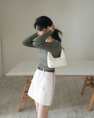 Slim Rib Knit