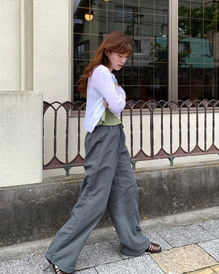 Nylon Banded Sweatpants