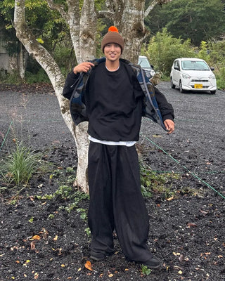 Washed plain oversized sweatshirt