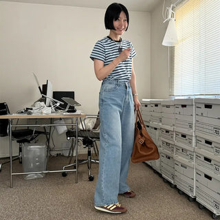 Basic striped T-shirt
